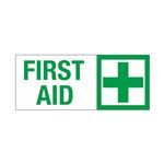 First Aid Sign - 7 x 17
